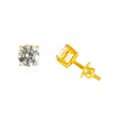 22 Karat Gold Stud ( 22 Kt Gold Tops )