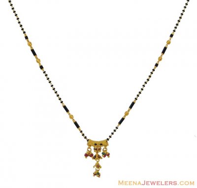 Gold Fancy Mangalsutra (16 Inch) ( MangalSutras )