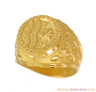 Gold Ring (22 Kt) ( Mens Gold Ring )
