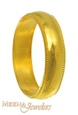 22K Plain Wedding Band ( Wedding Bands )