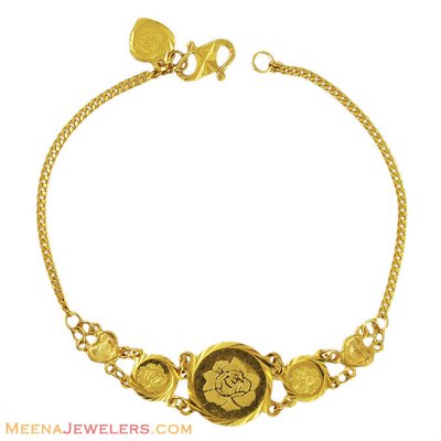 22K Gold Ladies Bracelet ( Ladies Bracelets )