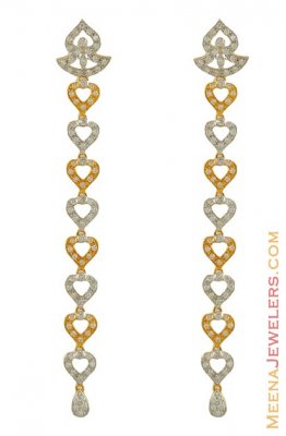 22k Gold long earring ( Long Earrings )