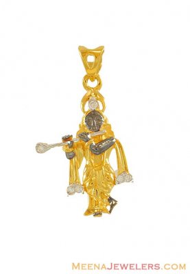 22k Lord Krishna Pendant ( Ganesh, Laxmi and other God Pendants )