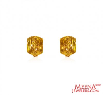 22Kt Gold Clip On Earrings ( Clip On Earrings )