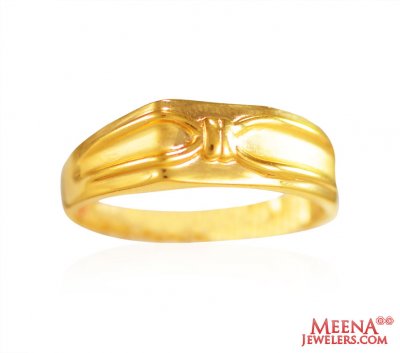 22k Gold Men Fancy Ring ( Mens Gold Ring )