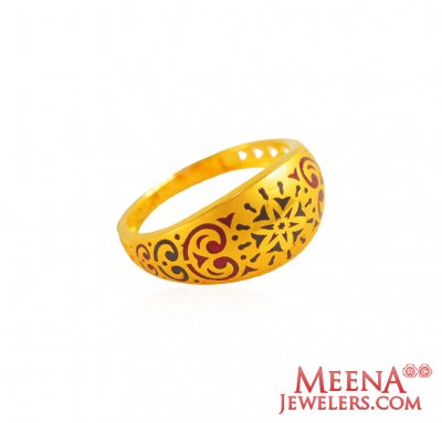 22K Gold Ladies   Ring ( Ladies Gold Ring )