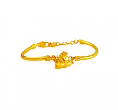 22K Gold Kids Bracelet ( 22Kt Baby Bracelets )