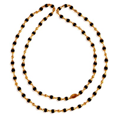 22Kt Gold Holy Tulsi Mala ( 22Kt Long Chains (Ladies) )