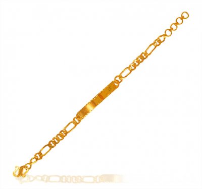 22K Gold 2 to 4yr Kids Bracelet ( 22Kt Baby Bracelets )