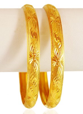 22K Yellow Gold Bangles ( Gold Bangles )