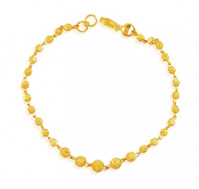 Ball on sale gold bracelet