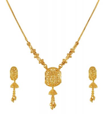 22K Light Necklace Set ( Light Sets )