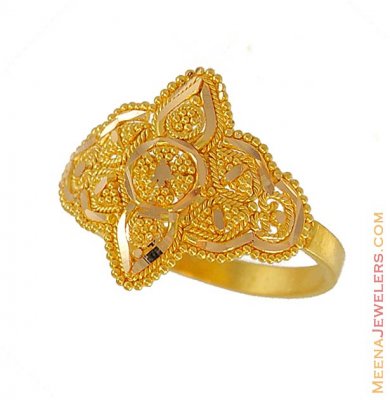 22Kt Gold Ladies Ring ( Ladies Gold Ring )