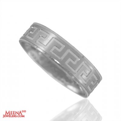 18Kt White Gold Wedding Band ( Wedding Bands )