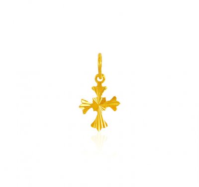 22K Gold Cross Pendant  ( Jesus Cross Pendants )