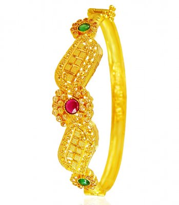 22Kt Gold Stones Kada ( Kadas )
