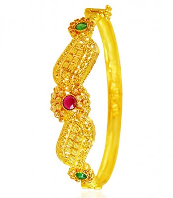 22Kt Gold Stones Kada ( Kadas )