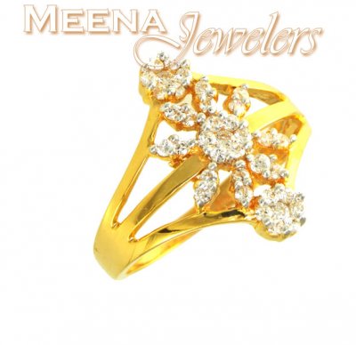 22 Kt Gold Ladies Signity Ring ( Ladies Signity Rings )