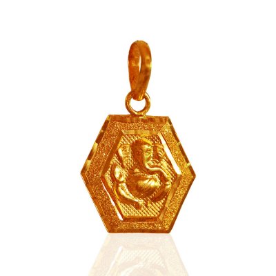 22k Gold vinayak Pendant ( Ganesh, Laxmi and other God Pendants )