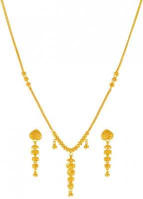 22 Karat Gold Necklace Set ( Light Sets )