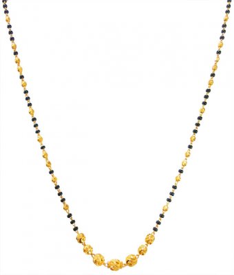 22 karat Yellow Gold Mangalsutra ( MangalSutras )