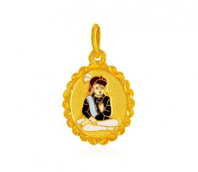 22K Swami Narayan Pendant ( Ganesh, Laxmi and other God Pendants )