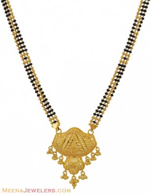 22K Gold  Mangalsutra (24 Inches) ( MangalSutras )