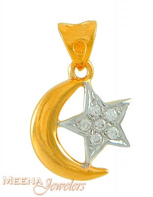 Star Cresent pendant  ( Allah, Ali and Ayat Pendants )