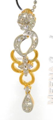 18Kt Gold Diamond Pendant ( Diamond Pendants )