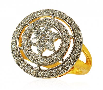 22k Gold Fancy Ring ( Ladies Signity Rings )