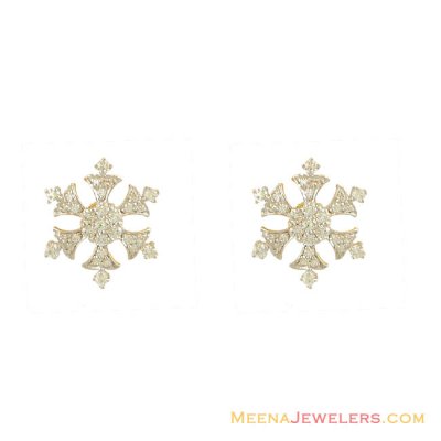 22K Signity Fancy Earrings ( Signity Earrings )