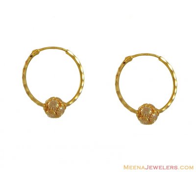 Gold Hoop Earrings ( Hoop Earrings )