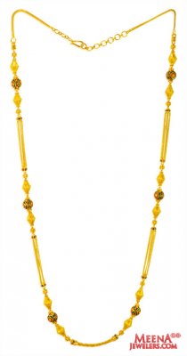 22K Gold Meenakari Chain ( 22Kt Long Chains (Ladies) )