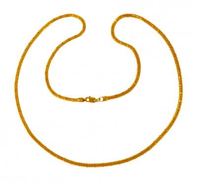 22 kt Gold Chain ( Plain Gold Chains )