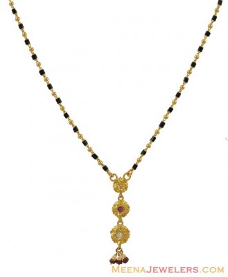 Indian Fancy Mangalsutra (22 Karat) ( MangalSutras )