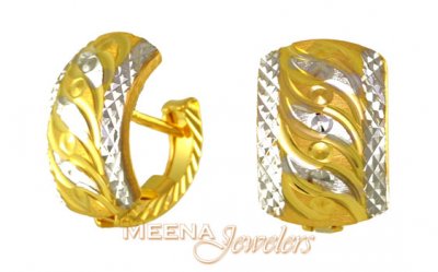 Gold Clip On Earrings ( Clip On Earrings )