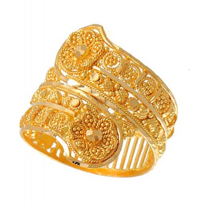 Designer Ladies Gold Ring ( Ladies Gold Ring )