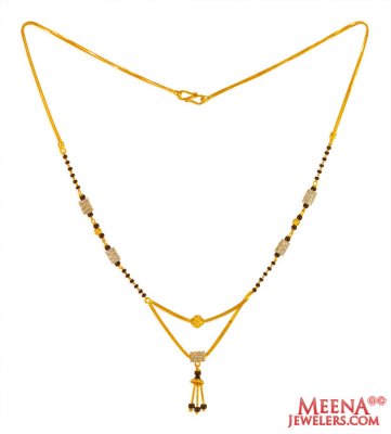 22kt Gold Fancy Mangalsutra ( MangalSutras )