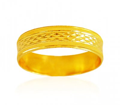 22Kt Gold Band ( Wedding Bands )