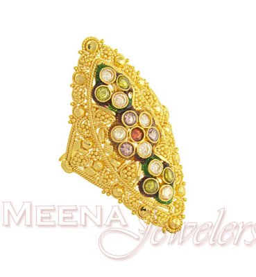 22Kt Gold Bridal Ladies Ring ( Ladies Gold Ring )