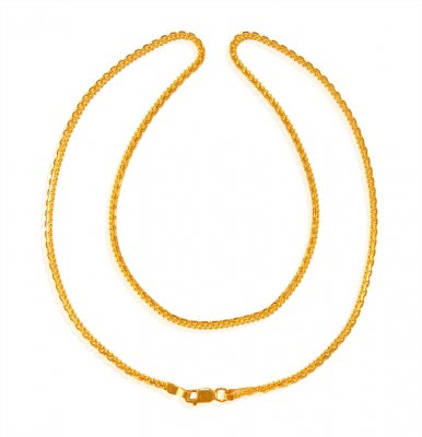 22kt Gold Chain ( Plain Gold Chains )