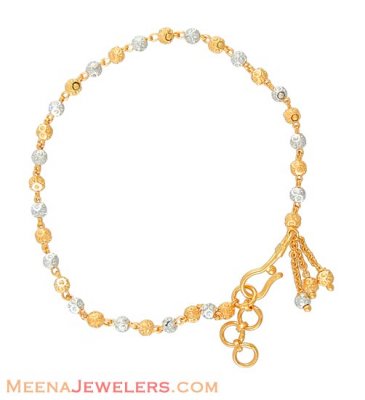 Two tone gold bracelet ( Ladies Bracelets )