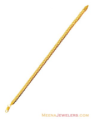 Fancy Links Mens Bracelet 22k ( Men`s Bracelets )