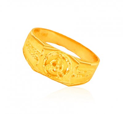 22 Kt Gold Mens Ring ( Mens Gold Ring )