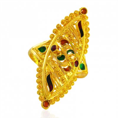 22Kt Gold Ladies Ring  ( Ladies Gold Ring )