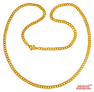 22 Kt Gold Mens Chain  ( Men`s Gold Chains )