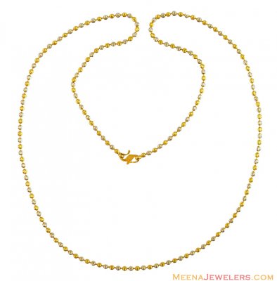22Kt Gold Fancy Ladies Chain teemed ( 22Kt Gold Fancy Chains )