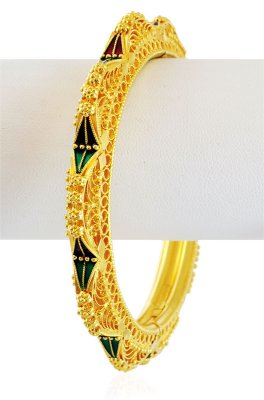 22K Indian Design Kada (1PC) ( Kadas )