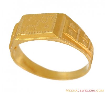 Mens Fancy Ring ( Mens Gold Ring )