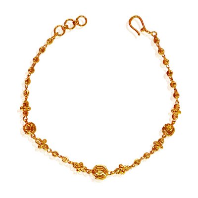 22Kt Gold Balls Bracelet ( Ladies Bracelets )